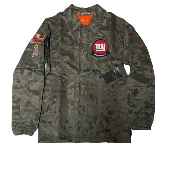 New York Giants Nike Men’s Button Down Salute To Service Jacket